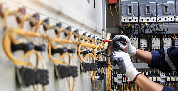Professional Electrician technician working in Oxford, PA